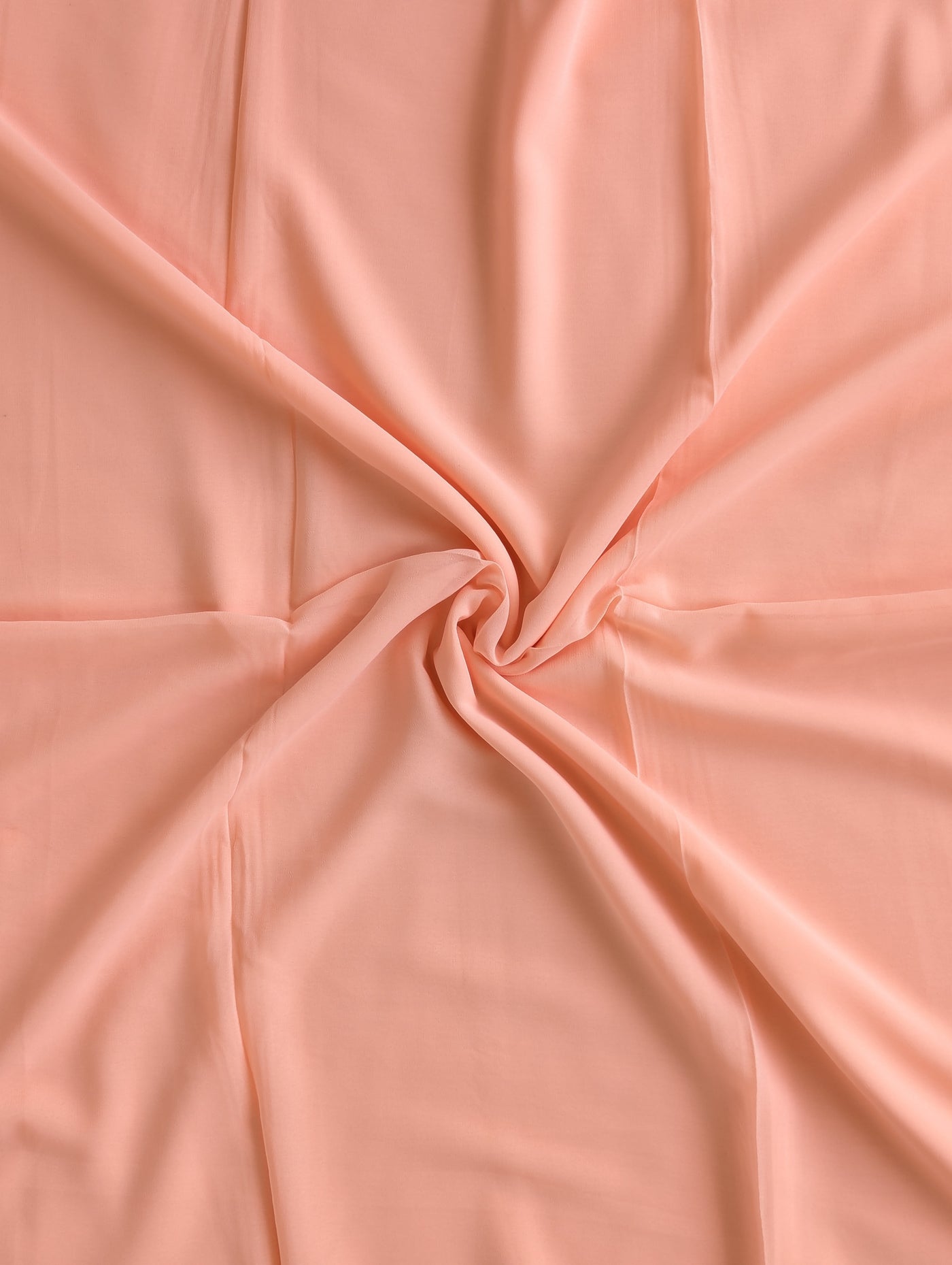 Georgette Hijab Pale Peach Orange