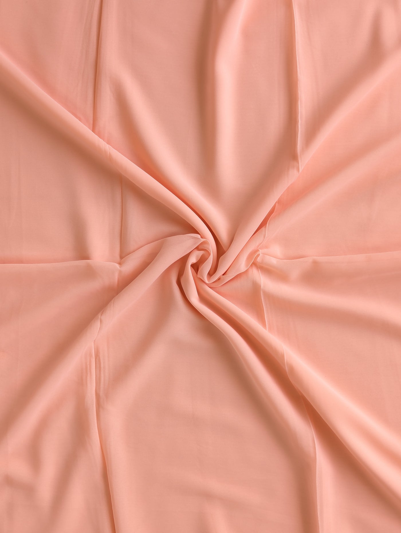 Georgette Hijab Pale Peach Orange